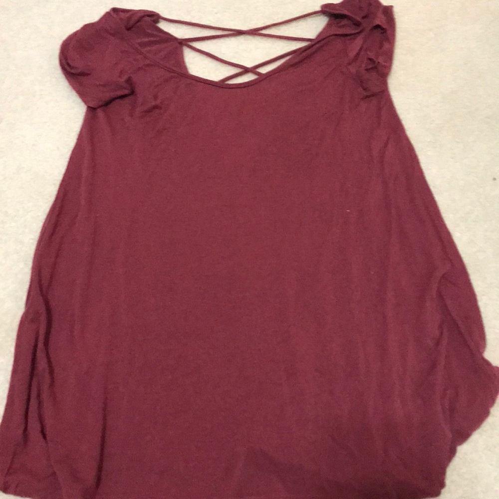 Red/pink shirt
